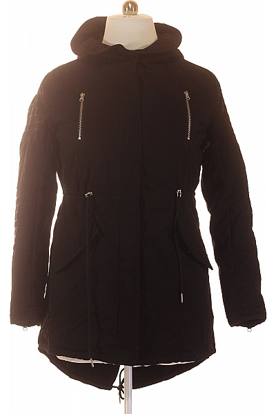 URBAN CLASSICS Černá bavlněná parka s kapucí Vel. L | URBAN CLASSICS | obrázek 2