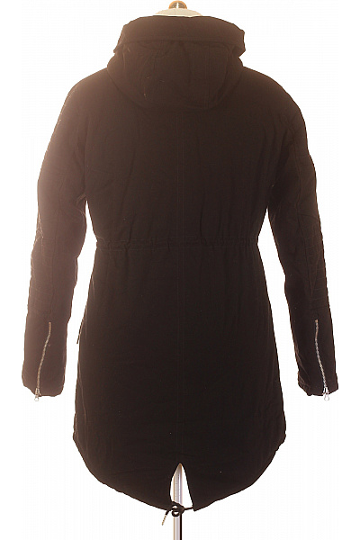 URBAN CLASSICS Černá bavlněná parka s kapucí Vel. L | URBAN CLASSICS | obrázek 3