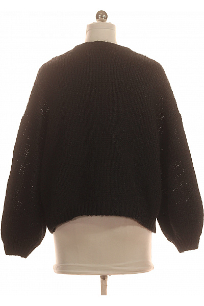 VERO MODA Černý pletený kardigan crop s balonovými rukávy Velikost S | VERO MODA | obrázek 2