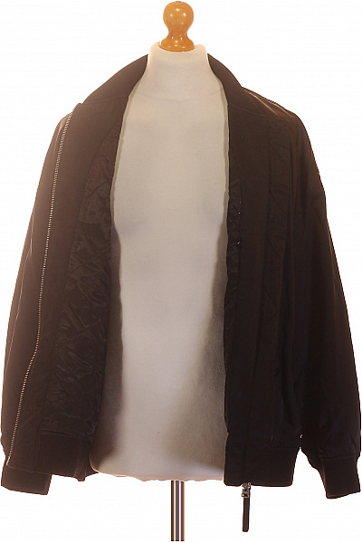 GANT Černá pánská bomber bunda se zipem Vel. M | GANT | obrázek 4