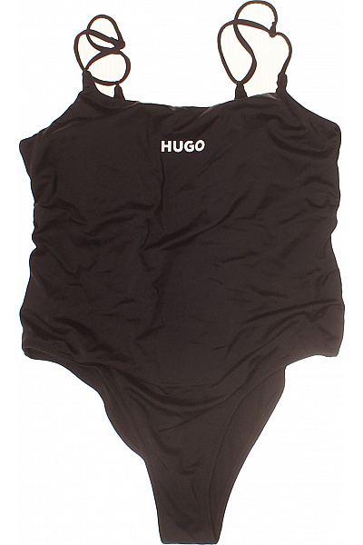 Hugo Boss jednodílné plavky černé asymetrické lesklé Vel. L | Hugo Boss | obrázek 2