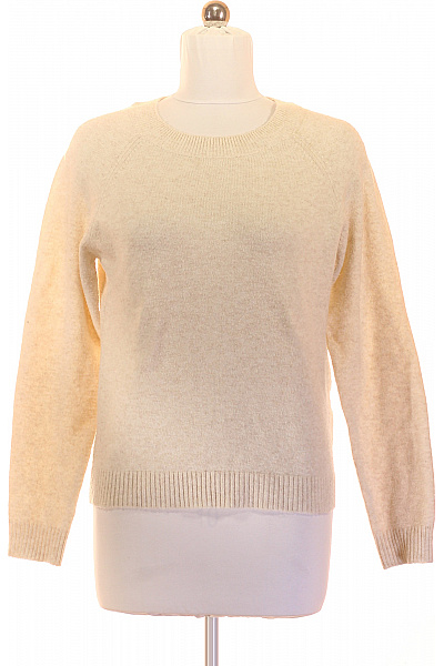 VERO MODA Béžový Dámský Pletený Pulovr Basic Vel. M