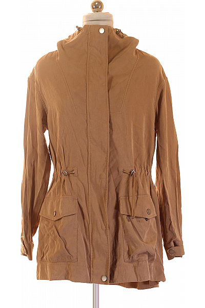 Guess Dámská hnědá parka s kapucí a kapsami Vel. 38 | Guess | obrázek 2