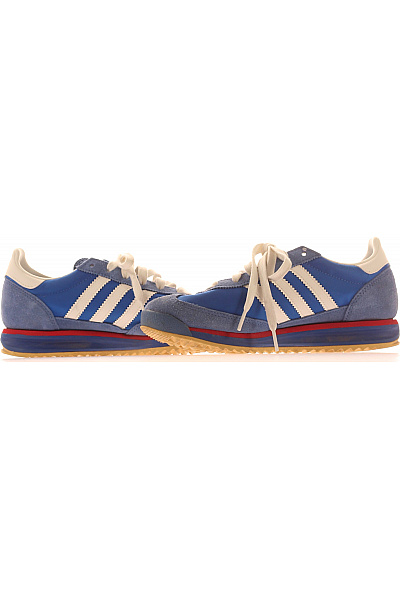ADIDAS modré semišové sportovní tenisky šněrovací Vel. 38.5 | ADIDAS | obrázek 5
