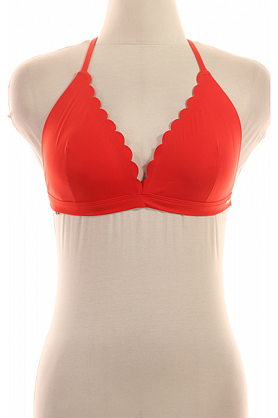 Skiny červené bikiny trojúhelníkové za krk | Skiny | obrázek 2