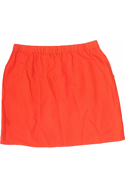 Jake*s Oranžová mini sukně s gumou v pase Velikost EU 38 | Jake*s | obrázek 3