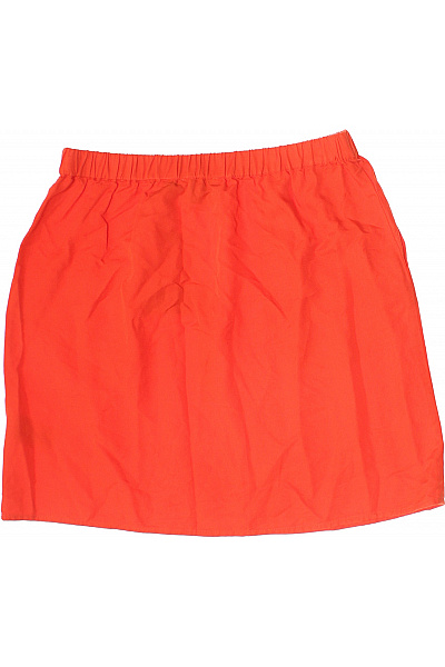 Jake*s Oranžová letní mini sukně s gumou v pase Vel. EU 36 | Jake*s | obrázek 3
