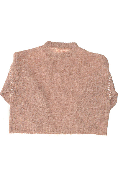 ONLY Růžový pletený oversized pulovr se spadlými rameny Vel. M | ONLY | obrázek 3
