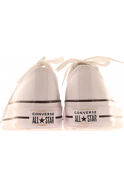 CONVERSE dámské tenisky bílé šněrovací na platformě volnočasové kožené Vel. 36 | CONVERSE | obrázek 4