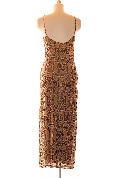 gina tricot Dlouhé šaty na ramínka se zvířecím vzorem Vel. S | gina tricot | obrázek 3