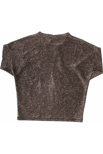 Dívčí třpytivé tričko Vel. 128 | Unimoda | obrázek 2