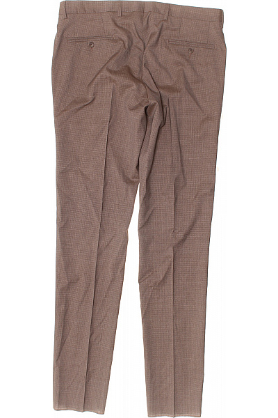 Pánské elegantní kostkované kalhoty business casual Vel. L | Unimoda | obrázek 2