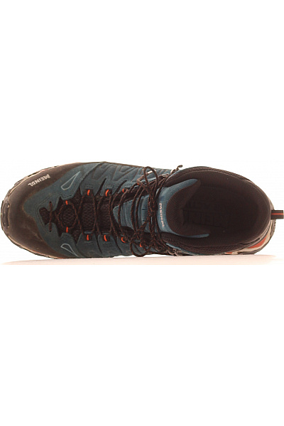 Meindl Modré kotníkové trekingové outdoorové boty gore-tex šněrovací Vel. 11 | Meindl | obrázek 2