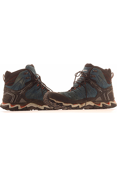 Meindl Modré kotníkové trekingové outdoorové boty gore-tex šněrovací Vel. 11 | Meindl | obrázek 5