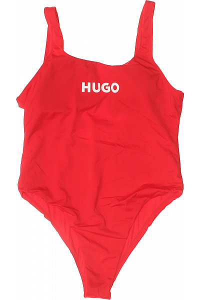 Hugo Boss dámské červené jednodílné plavky Vel. L | Hugo Boss | obrázek 2