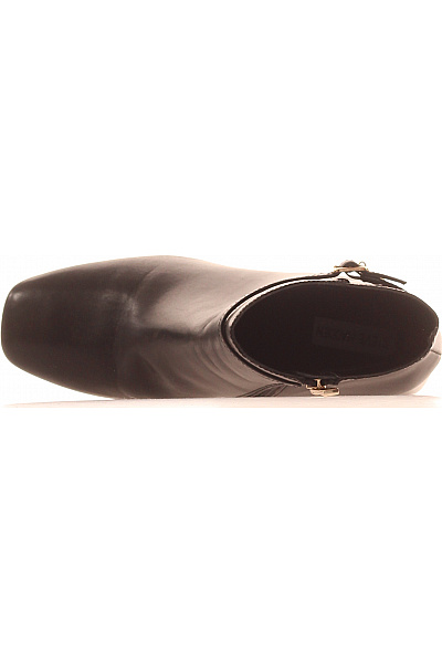 Steve Madden Dámské kožené kotníkové boty na podpatku černé elegantní Velikost 39 | Steve Madden | obrázek 2