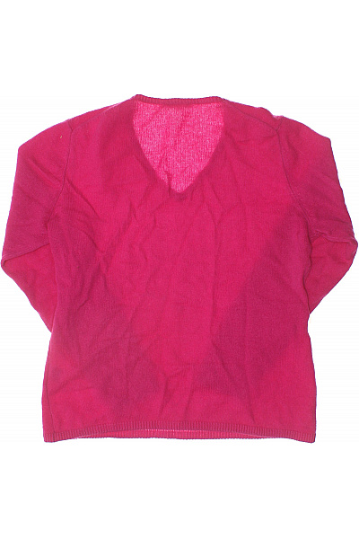 MAX TONSO CASHMERE Dámský kašmírový svetr do véčka růžový Velikost xl | MAX TONSO CASHMERE | obrázek 2