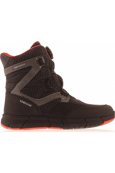 GEOX Dětské Kotníkové Zimní Nepromokavé Boty S Membránou Velikost 33