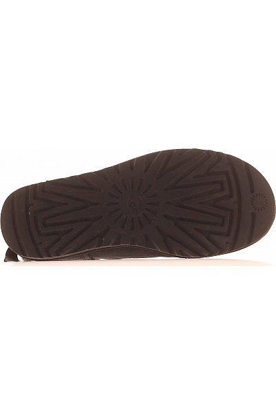 UGG Černé kotníkové válenky s mašlí Vel. 38 | UGG | obrázek 3