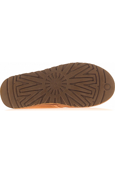 UGG Hnědé kožené kotníkové válenky se šněrováním Vel. 42 | UGG | obrázek 3