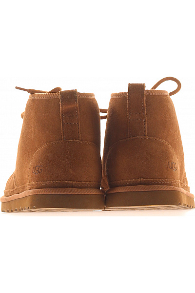 UGG Hnědé kožené kotníkové válenky se šněrováním Vel. 42 | UGG | obrázek 4