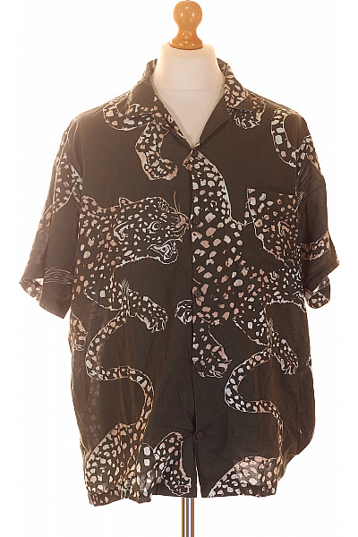 Pánské tričko s krátkým rukávem a potiskem leopardů Velikost xl | Unimoda | obrázek 2