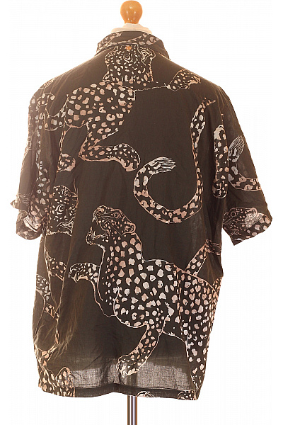 Pánské tričko s krátkým rukávem a potiskem leopardů Velikost xl | Unimoda | obrázek 3