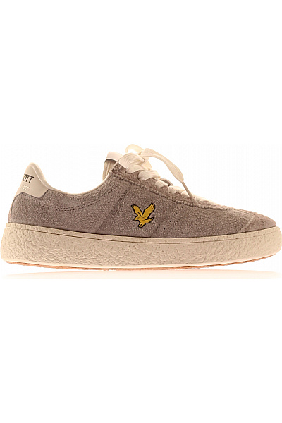Lyle & Scott šedé Semišové Tenisky Volnočasové šněrovací Vel. 40