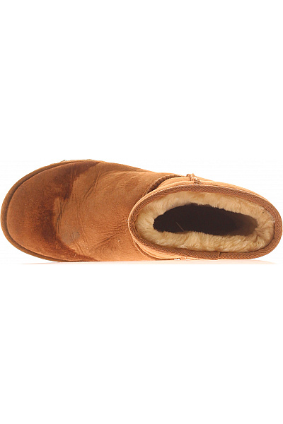 UGG Dámské hnědé kožené válenky zimní zateplené Velikost 38 | UGG | obrázek 2