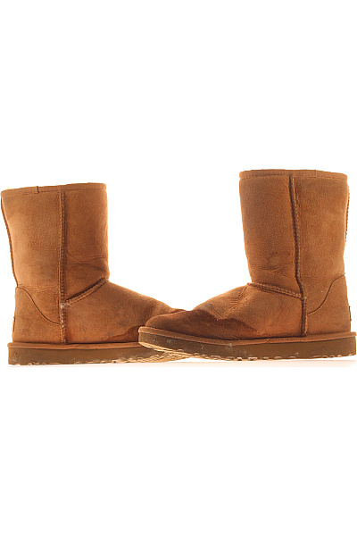 UGG Dámské hnědé kožené válenky zimní zateplené Velikost 38 | UGG | obrázek 5