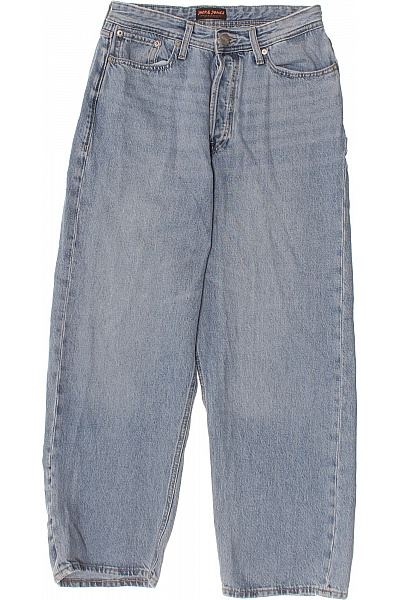 JACK & JONES Pánské Džíny Volné Seprané S Kapsami Velikost 28/30