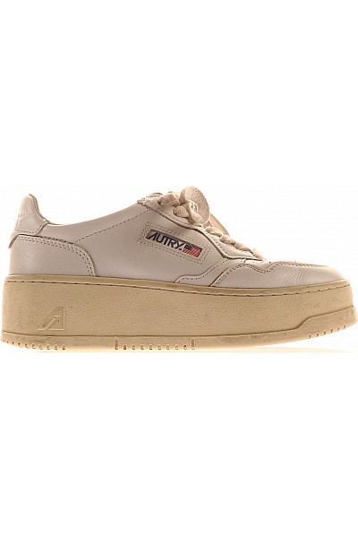 Autry Dámské Tenisky Na Platformě Kožené šněrovací Volnočasové Velikost 36