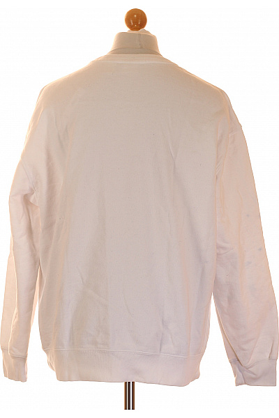 LEVIS pánská mikina s dlouhým rukávem bílá crewneck Velikost L | LEVIS | obrázek 3