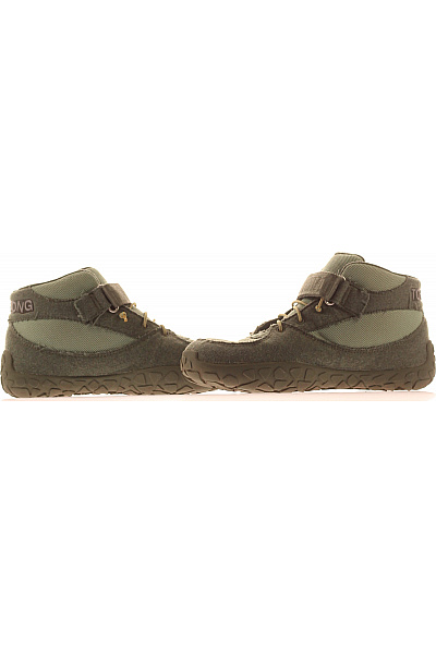 together Dětské kotníkové barefoot boty khaki zimní Velikost 35 | together | obrázek 5