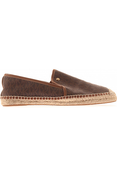 MICHAEL KORS Dámské Hnědé Espadrilky S Potiskem Volnočasové Nazouvací Vel. 39