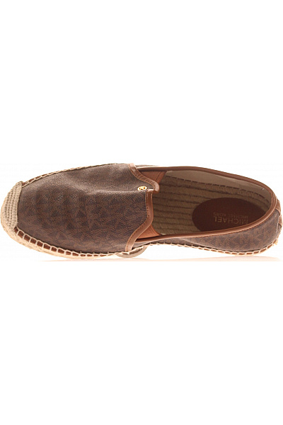 MICHAEL KORS Dámské hnědé espadrilky s potiskem volnočasové nazouvací Vel. 39 | MICHAEL KORS | obrázek 2