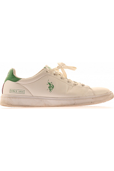 U.S.POLO ASSN. Pánské Tenisky Bílé Volnočasové šněrovací Vel. 43