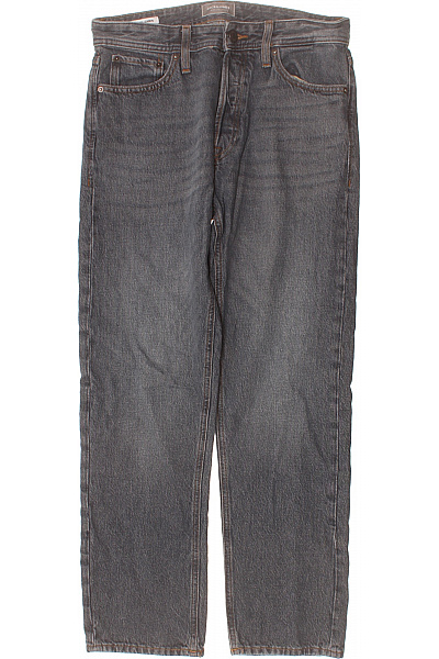 JACK & JONES Pánské Džíny Rovné Seprané S Kapsami Vel. 30/32
