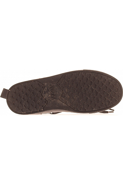 INUIKII Černé kožené kotníkové sněhule se šněrováním Vel. 41 | INUIKII | obrázek 3