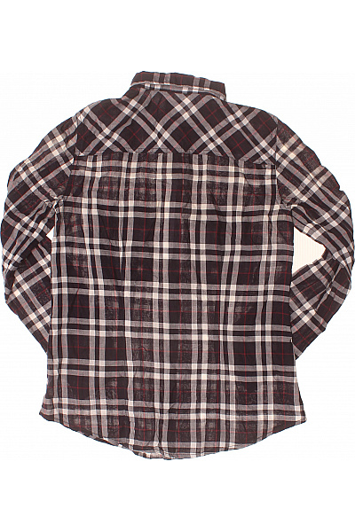 Dámská kostkovaná košile s dlouhým rukávem ležérní Vel. 40 | Unimoda | obrázek 3