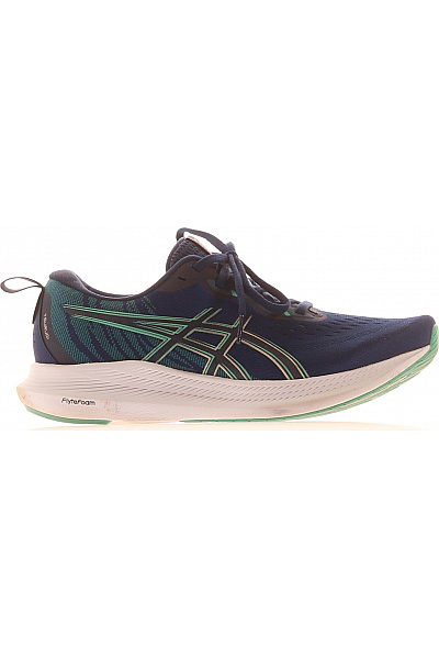 Asics Dámské Běžecké Tenisky Modré Textilní šněrovací Sportovní Velikost 39.5