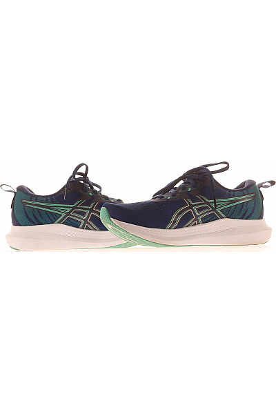 asics Dámské běžecké tenisky modré textilní šněrovací sportovní Velikost 39.5 | asics | obrázek 5