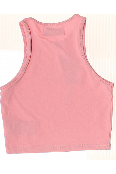 Lowlights růžové tílko crop top s potiskem bavlna Velikost S | Lowlights | obrázek 3