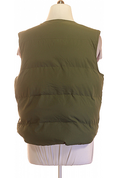 Alpha Industries Pánská khaki zateplená prošívaná vesta bez rukávů Velikost l | Alpha Industries | obrázek 3