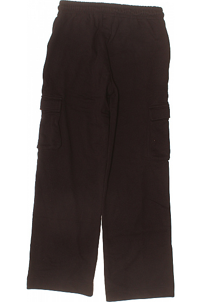 Guess Dívčí bavlněné cargo kalhoty volné hnědé Vel. 14 | Guess | obrázek 3