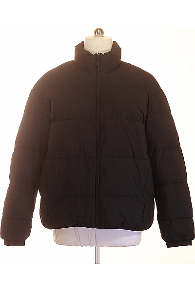 TOM TAILOR Černá prošívaná zimní bunda puffer se zipem Velikost XXL | TOM TAILOR | obrázek 2