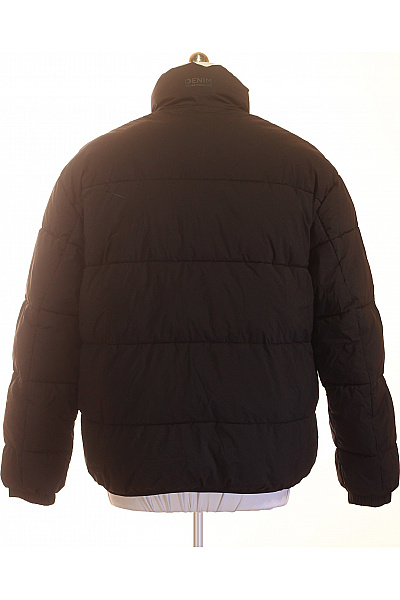 TOM TAILOR Černá prošívaná zimní bunda puffer se zipem Velikost XXL | TOM TAILOR | obrázek 3