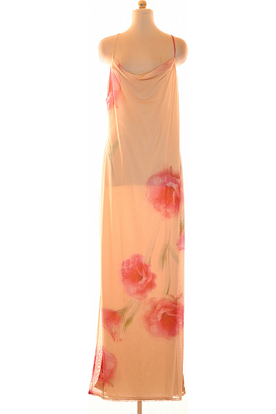 boohoo Dlouhé květované šaty na ramínka letní boho Vel. 46 | boohoo | obrázek 2