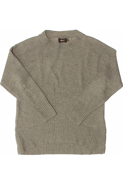 ONLY Dámský Khaki Pletený Pulovr Oversized Střihu Velikost XS
