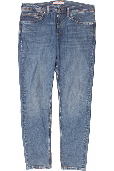 Pepe Jeans Pánské Džíny Modré Rovné S Kapsami Velikost 33/32